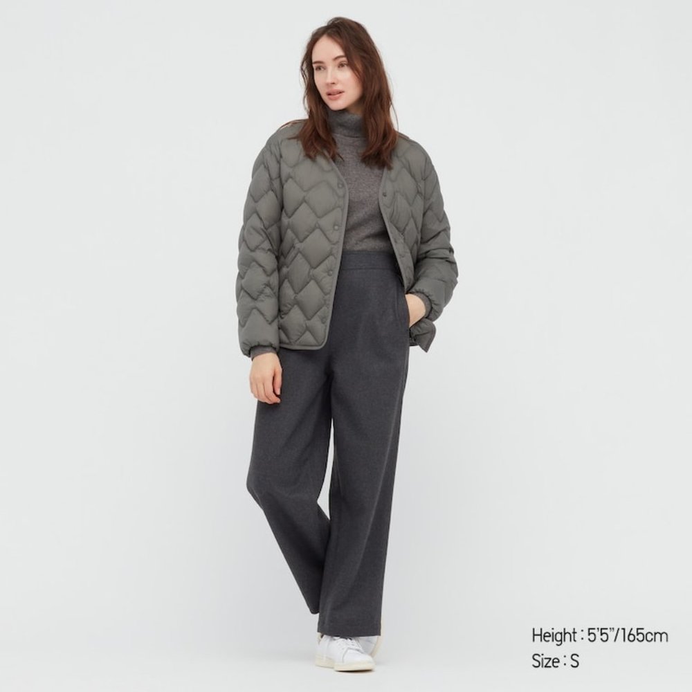 Uniqlo Brushed Jersey Straight Pants